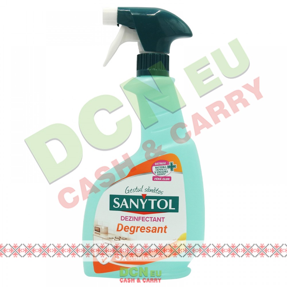 SANYTOL DEZINFECTANT DEGRESANT BUCATARIE 500ML Solutie